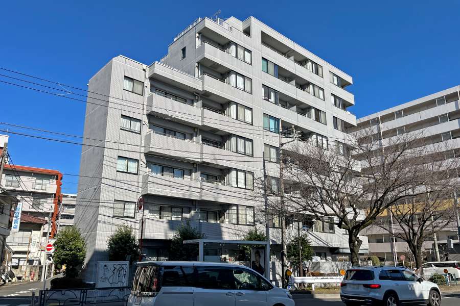 中村橋シティハウスの外観（南西側から）