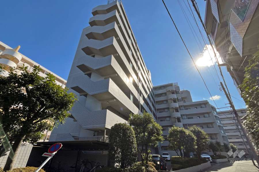 中村橋シティハウスの外観（北西側から）