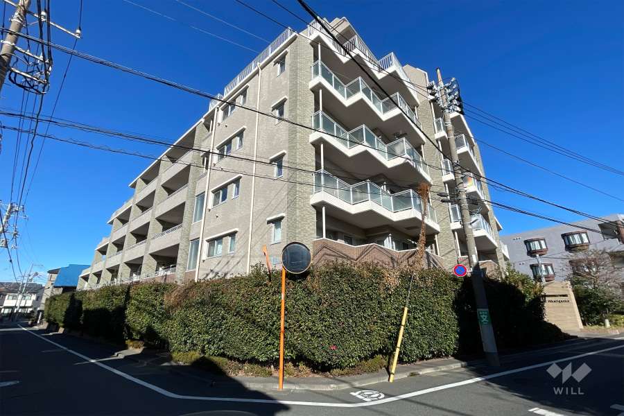 エクセレント光が丘の外観（南西側から）