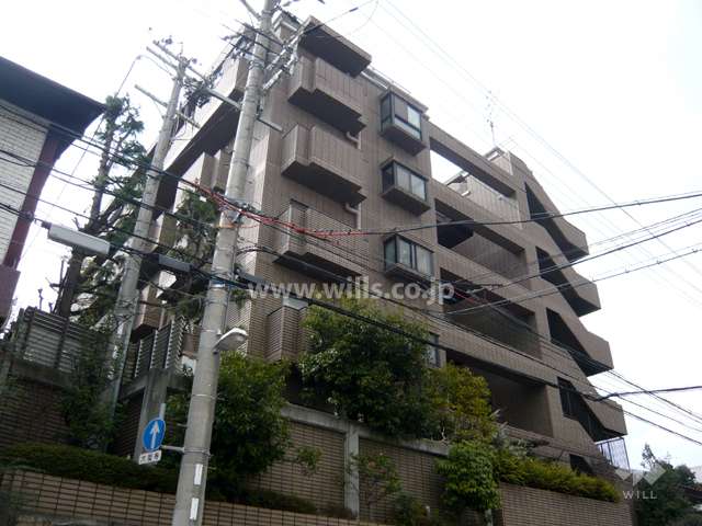 グレーシアス芦屋川の外観（南東側から）