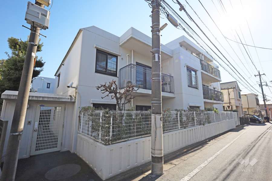 氷川台パーク・ホームズの外観（北西側から）