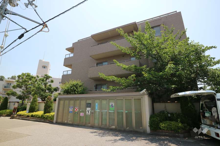 ジオ西宮仁川ソルコリーナの外観（北側から）