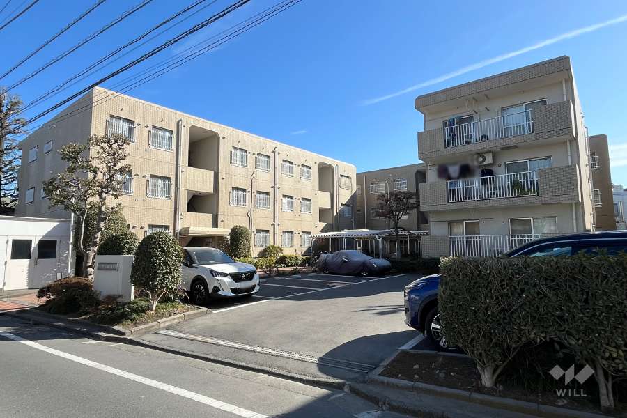 コープ野村練馬氷川台の外観（北西側から）
