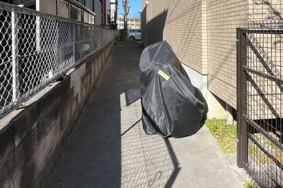 バイク置場