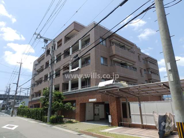 セレッソコート甲東園エルディーナの外観（北東側から）