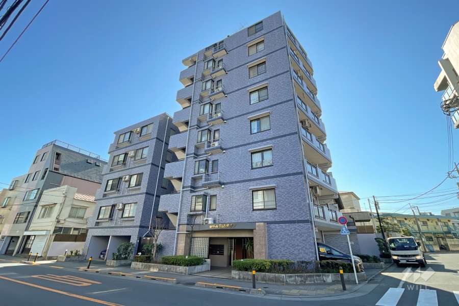 セザール平和台ガーデンの外観（北東側から）