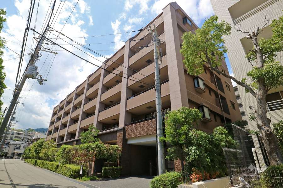 北夙川アーバンライフの外観（南東側から）