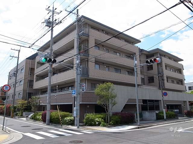 ライオンズマンション甲子園若草町の外観（北東側から）