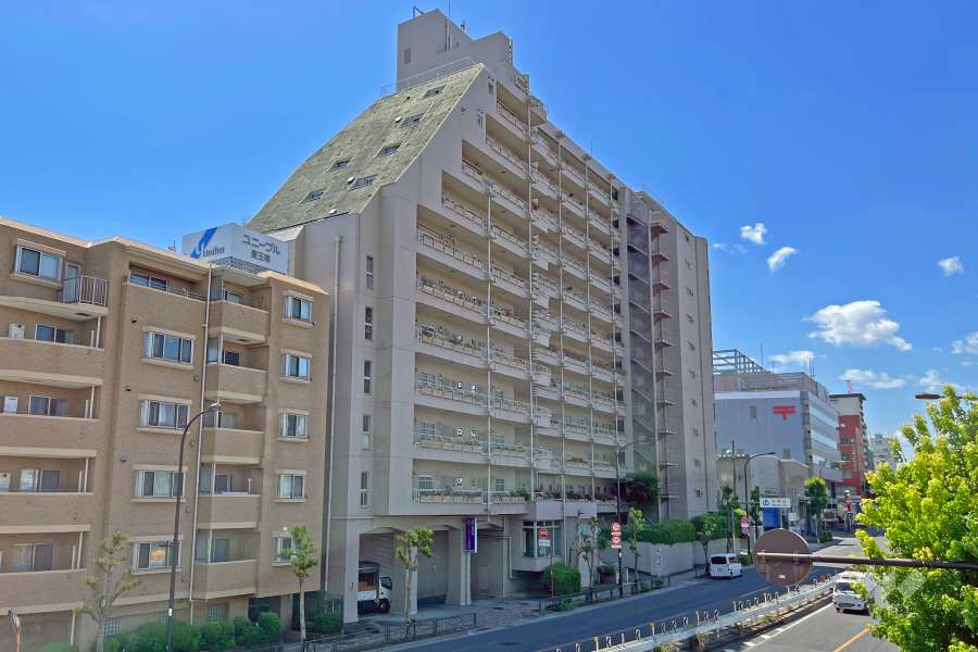 グリーンビレッジ豊玉の外観（北西側から）
