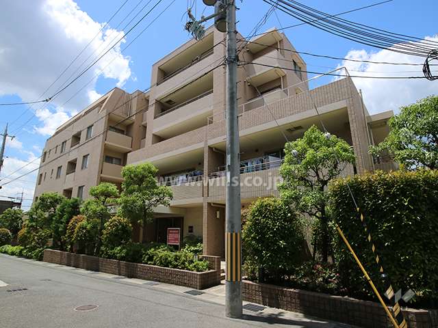 ステイツ西宮門戸レジデンスの外観（北東側から）