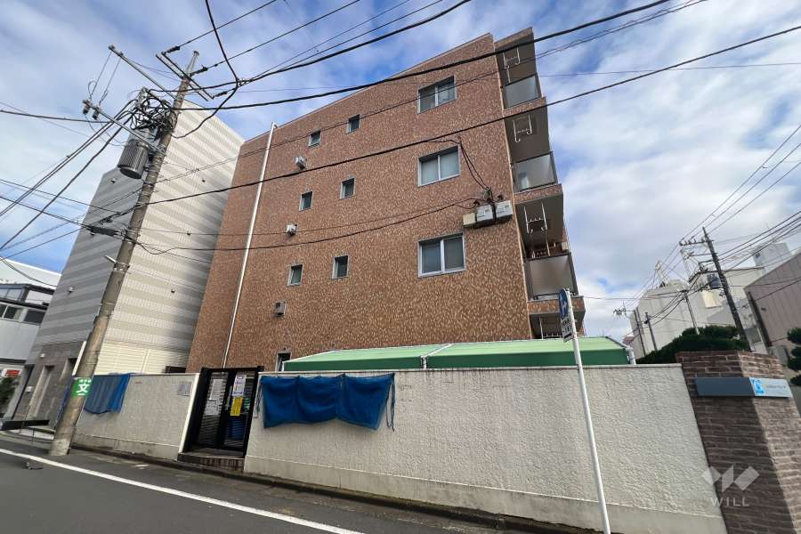 江古田第3ローヤルコーポの外観（西側から）