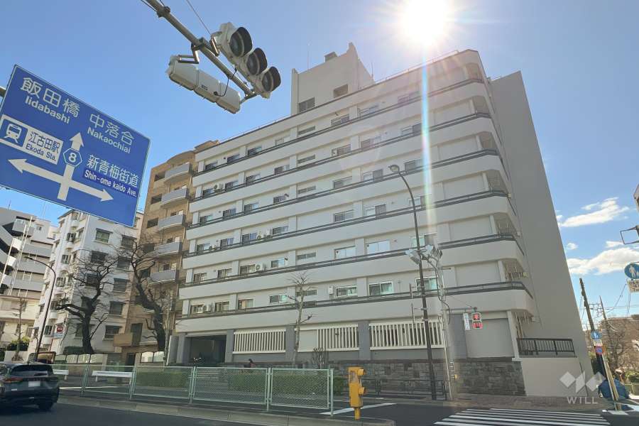パシフィック豊玉マンションの外観（北側から）