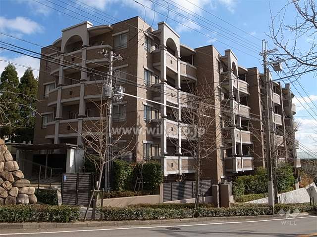 セレッソコート芦屋ヴェルグラードの外観（北西側から）