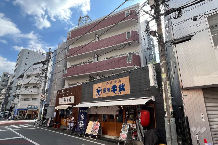 葵ビルの外観（北西側から）