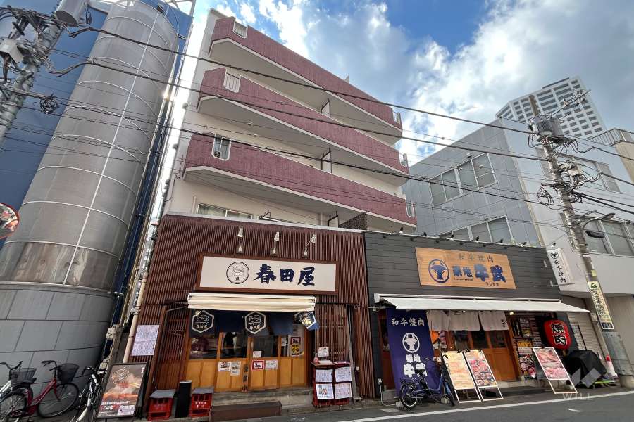 葵ビルの外観（北東側から）