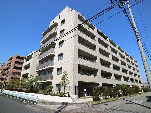 ジオコート西宮武庫川の外観（南西側から）