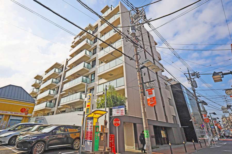 イニシア練馬北町の外観（北東側から）
