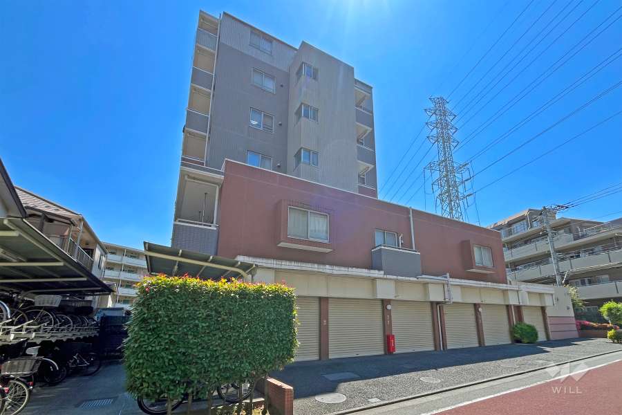 グランベル練馬北町3フォーシーズンズガーデンの外観（北東側から）
