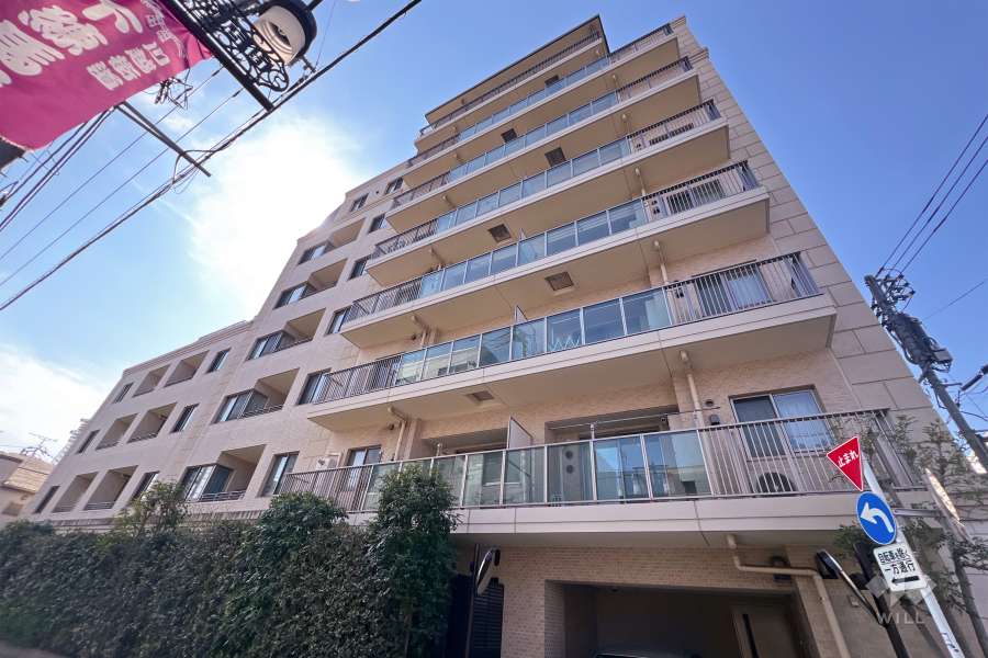 ヴェレーナ練馬北町の外観（北東側から）