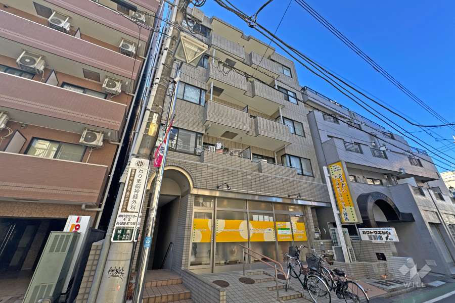 エレガンス練馬の外観（南東側から）