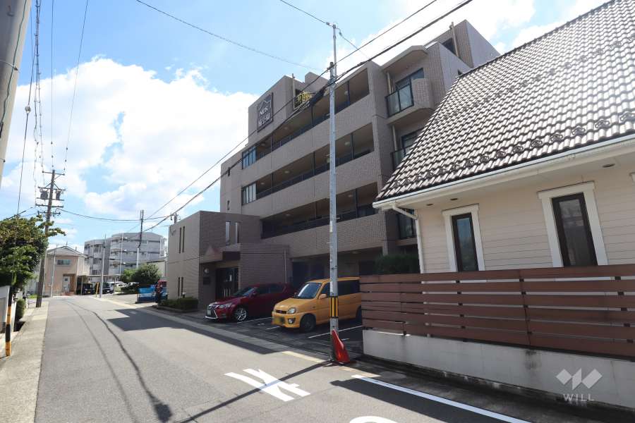 NDSマンション楠公園の外観（北西-側から）