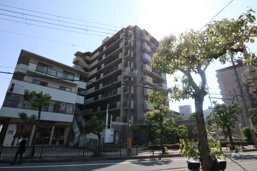 サンシティ水無瀬の外観（北東側から）