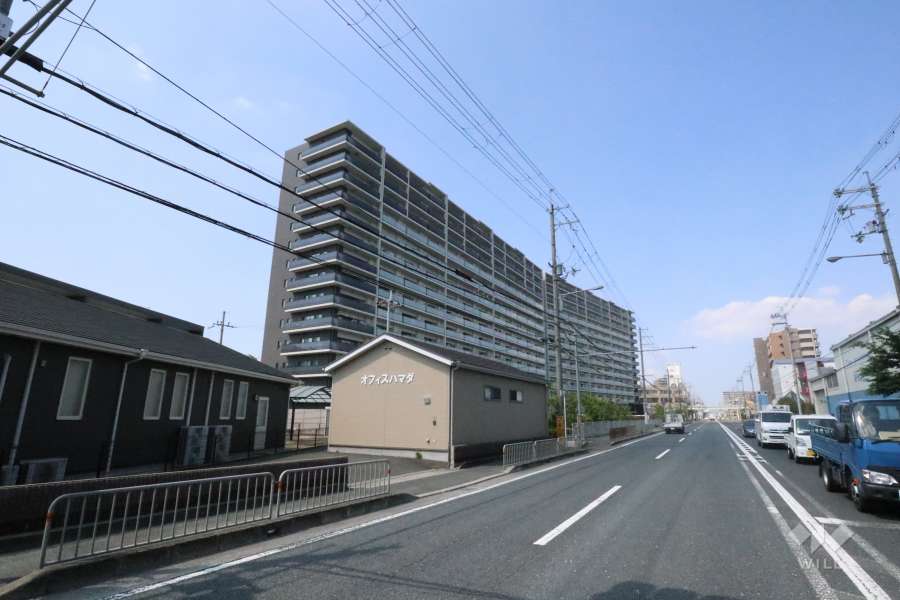 ジオ阪急水無瀬ハートスクエアの外観（南側から）