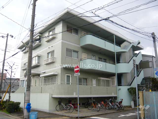 ラ・フォーレ甲子園の外観（北東から）