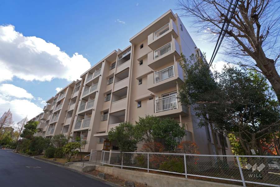 若山台第2住宅3号棟の外観（北西側から）