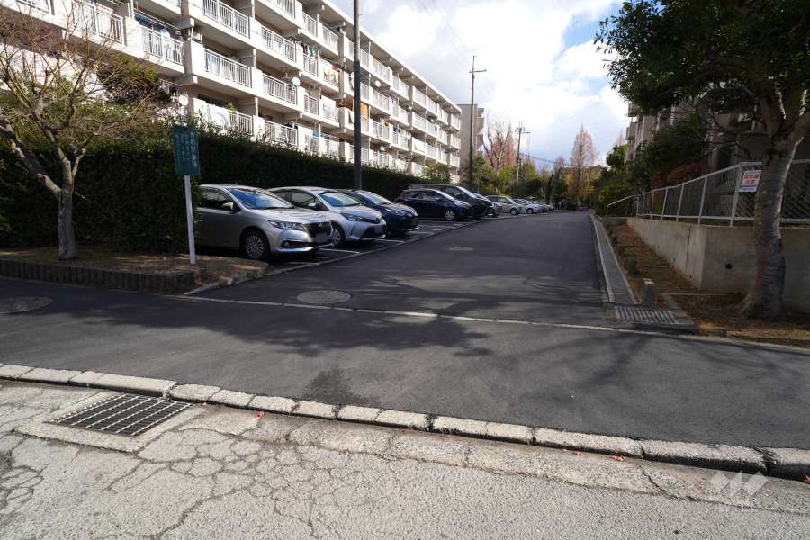 駐車場の出入口