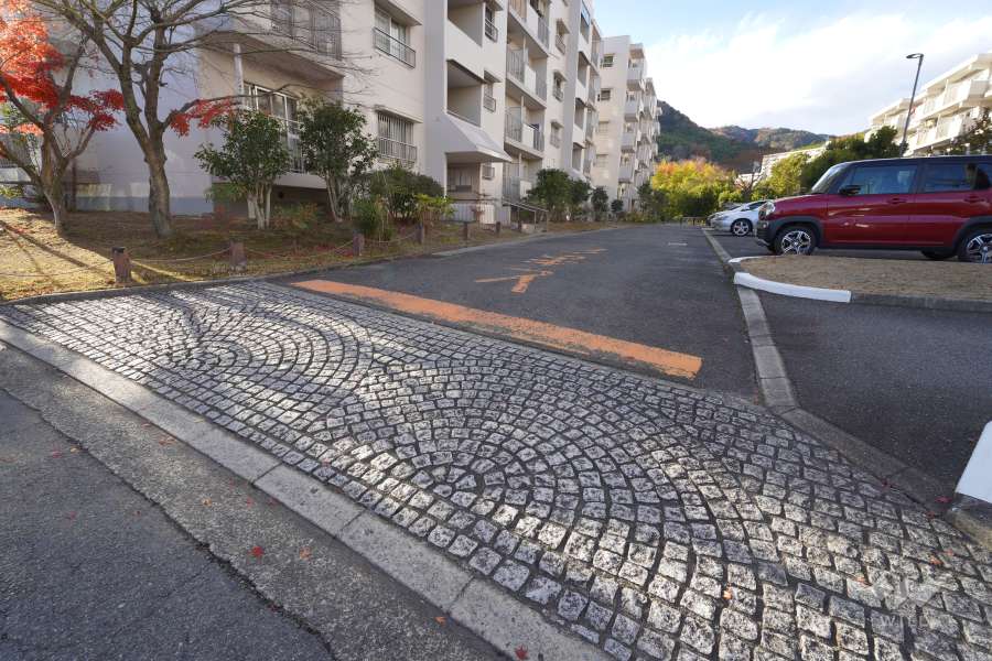 駐車場の出入口