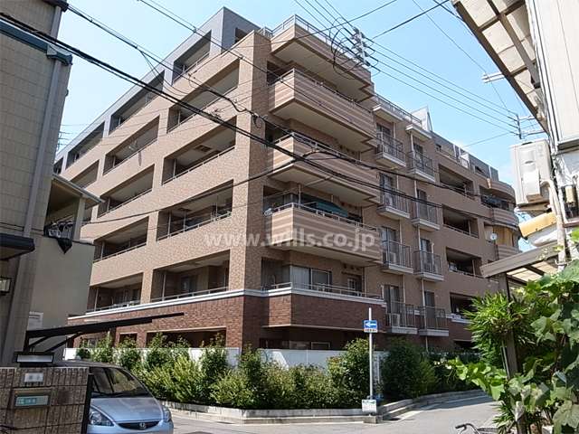 セレッソコート甲子園口アリオスの外観（南東側から）