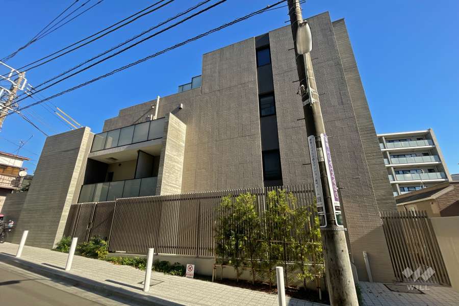 ディアナコート池田山公園の外観（南西側から）