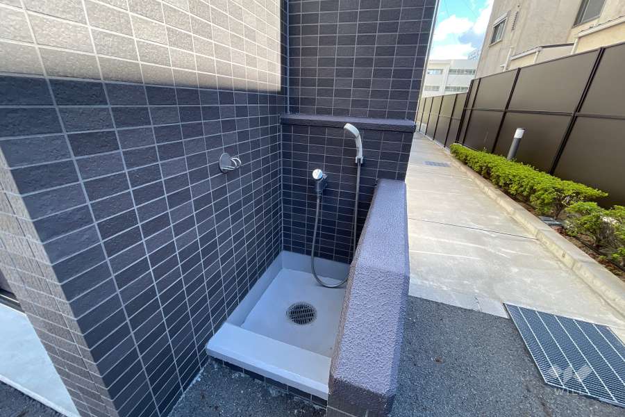 ペット足洗い場