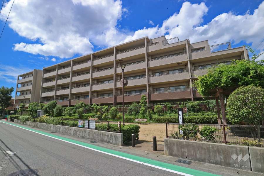 ディーレスティア西宮仁川の外観（北東側から）