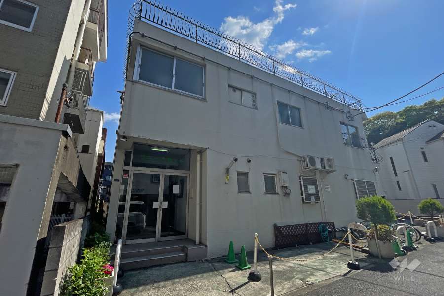 サニー千駄ヶ谷の外観（北側から）