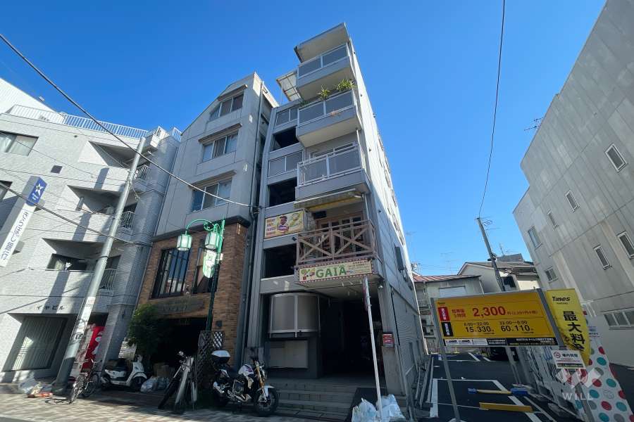 プラドの外観（南東側から）