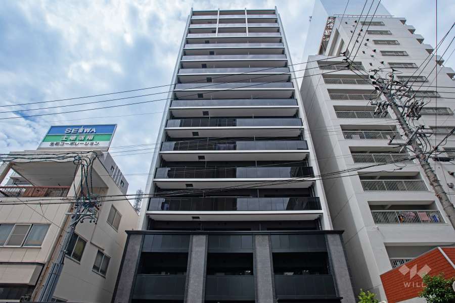 オープンレジデンシア名古屋フロントの外観（南側から）