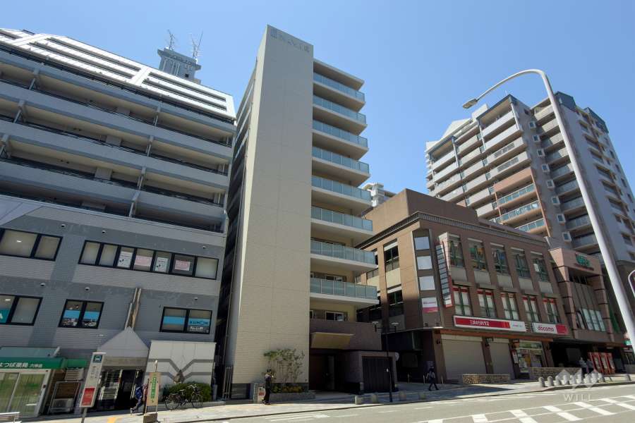 エヌヴィ六甲桜口町の外観（南東側から）