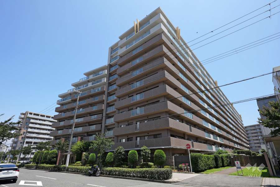 シティオガーデン西宮の外観（南西側から）