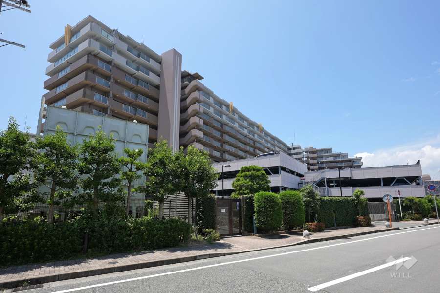 シティオガーデン西宮の外観（北東側から）