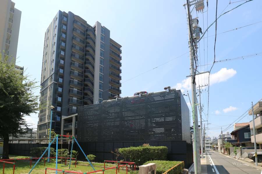 レーベン千種吹上 AVANCAの外観（北東側から）