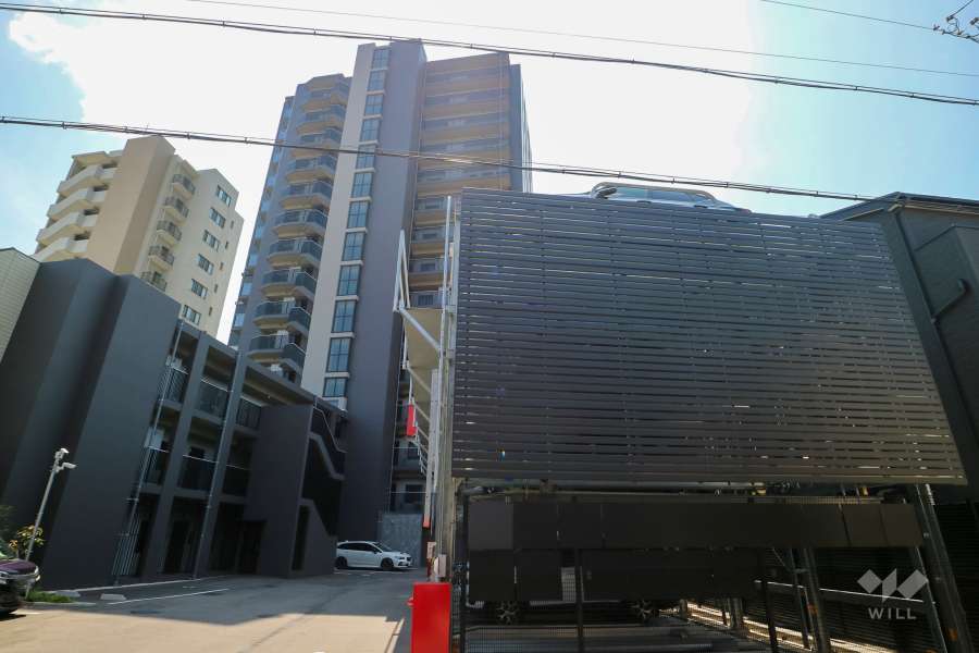 レーベン千種吹上 AVANCAの外観（北西側から）