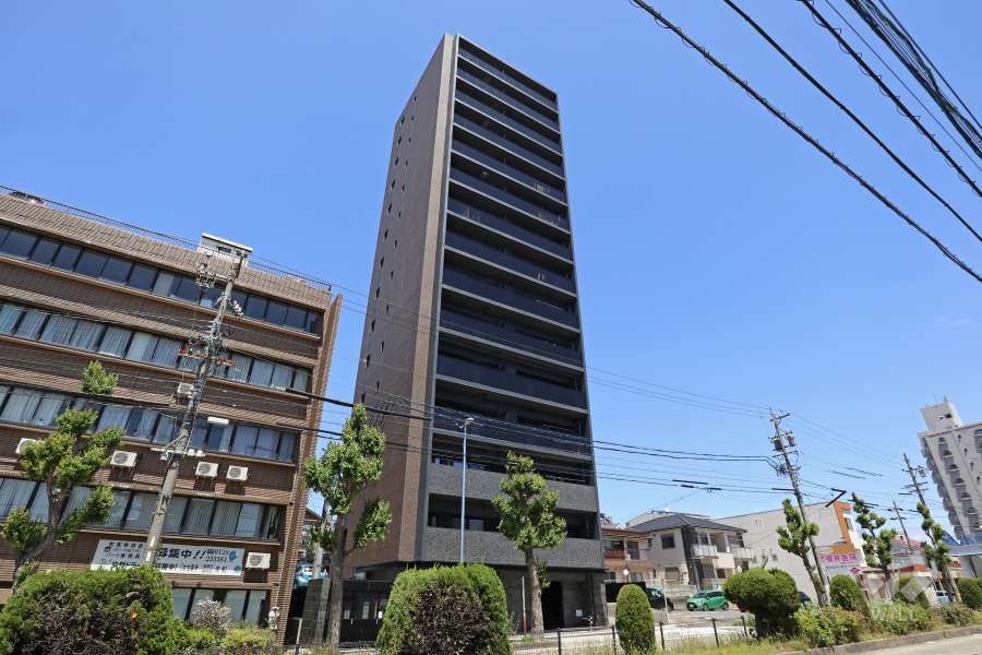 オープンレジデンシア瑞穂公園の外観（南西側から）
