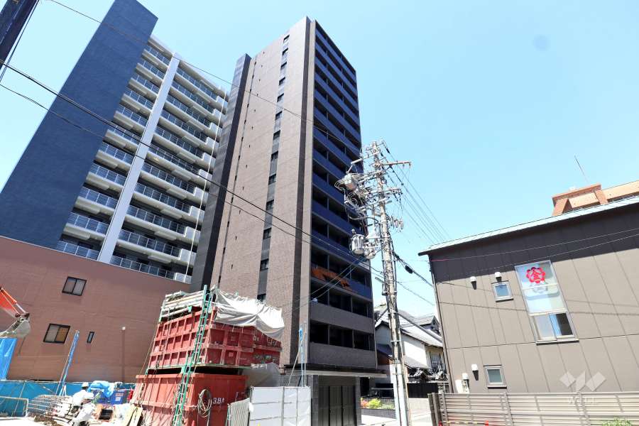 オープンレジデンシア名古屋Liveの外観（北東側から）