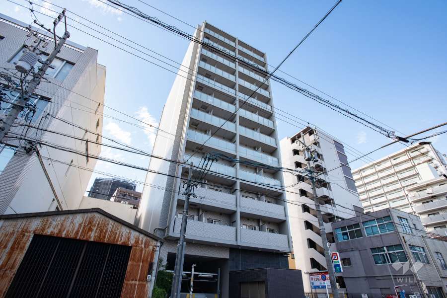 エスリード金山プルミエの外観（南東側から）