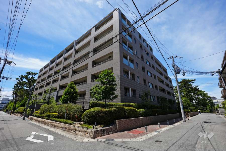 ステイツグラン甲子園口松並町の外観(南東側から)