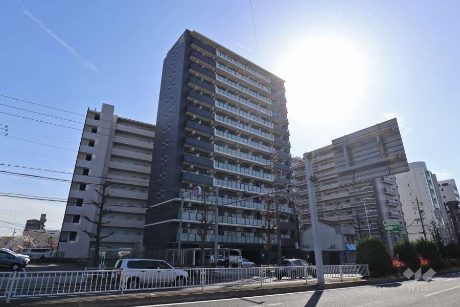 エステムコート名古屋黒川シャルマンの外観（北東側から）