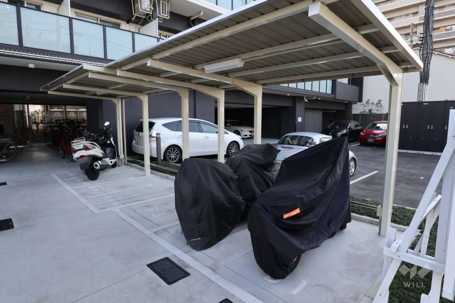 バイク置場
