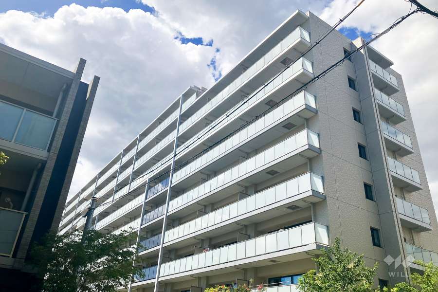 ジオ西宮コートテラスの外観（南東側から）